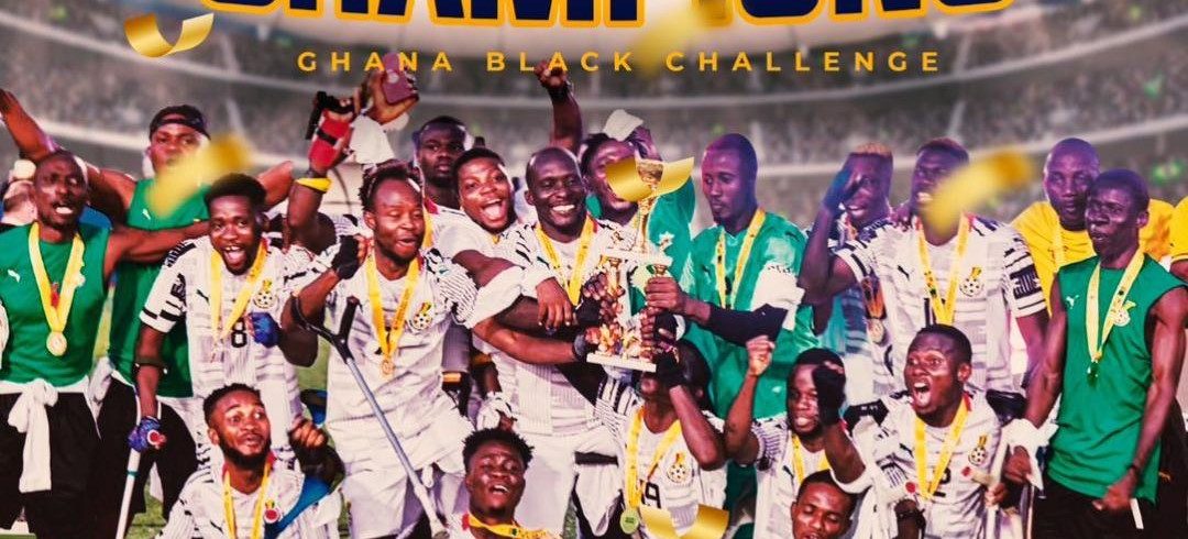 Ghana was crowned champions of the first African Para Games Amputee Football